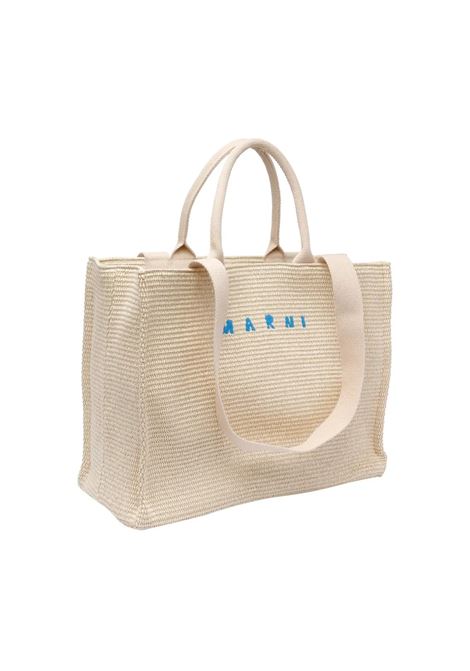 large basket bag woman off white MARNI | SHMQ0034U1 P386000W11